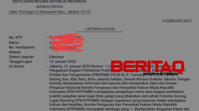 Marak Aktivitas Togel DPP KPPHMRI menuntut Mabes Polri segera turun tangan