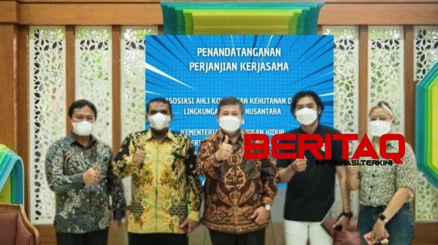 Kementerian Lingkungan Hidup dan Kementerian Kehutanan Jalin Kerjasama dengan ORGANISASI Independen Ahli Konsultan Kehutanan dan Lingkungan Hidup Nusantara