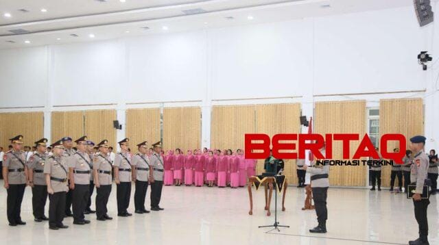 Kapolda Papua Barat Pimpin Sertijab Lima Pejabat Utama Polda Papua Barat