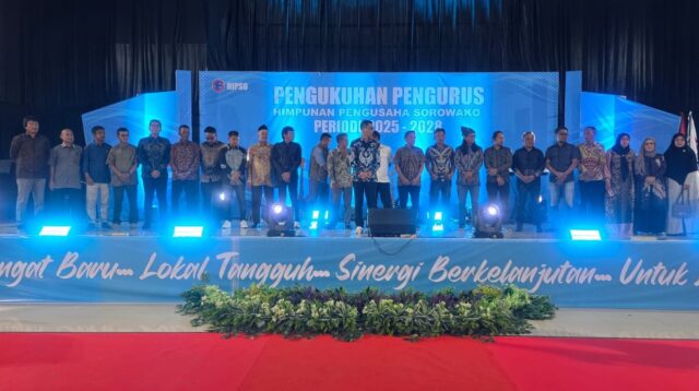 Himpunan Pengusaha Sorowako Resmi Kukuhkan Pengurus Baru Periode 2025-2028