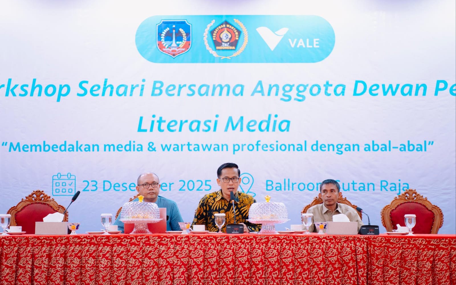 PT Vale Indonesia Tbk Kolaborasi dengan PWI Kolaka Dorong Aparat Desa Melek Literasi Media
