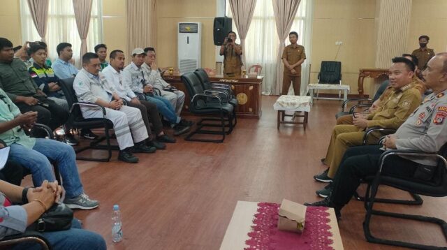 Rakor Mitigasi Bencana Bersama Perusahaan Tambang, Bupati Morut : Pencegahan Lebih Murah Daripada Kerugian